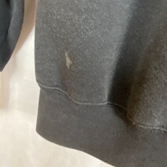 Vintage Iowa Hawkeyes Pullover Sweatshirt Crewneck Sz M Black Lee Sport Boxy Fit - Picture 6 of 8